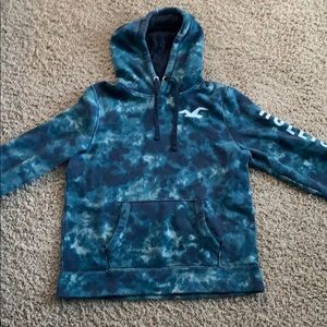 Blue Hollister Hoodie